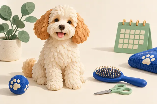 Editorial illustration: How to Manage Pet Grooming Bookings and Pet Profiles on Shopify