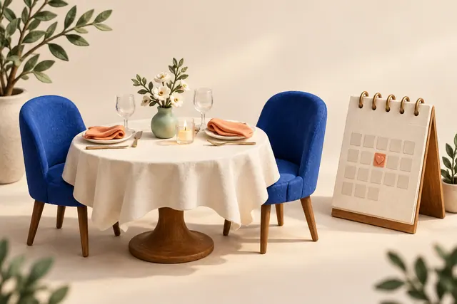 Editorial illustration: How to Take Restaurant Table Reservations with Shopify