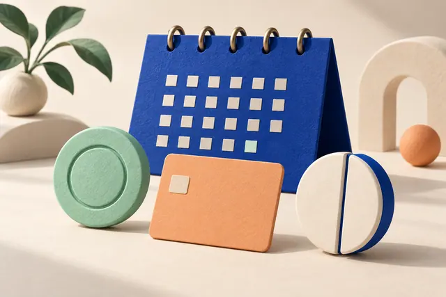Editorial illustration: Flexible Booking Payments on Shopify