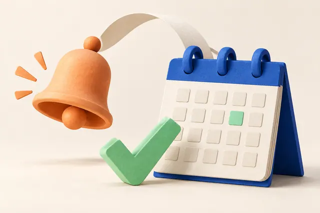 Editorial illustration: Five Practical Ways to Reduce No-Shows for Shopify Bookings