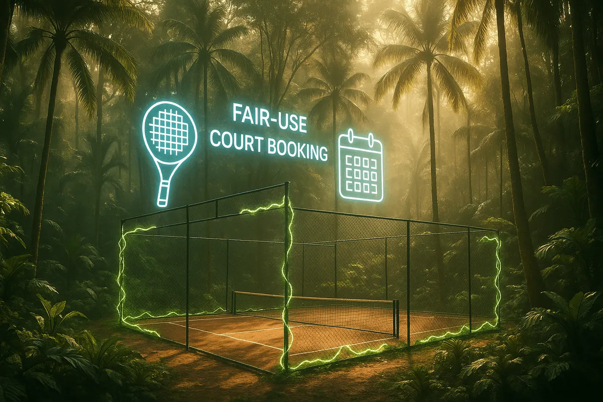 Editorial image for How to Manage Fair-Use Rules in Sports & Padel Court Reservations