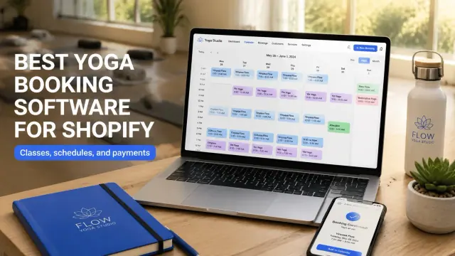 Editorial image for Best Shopify Booking Apps for Yoga Studios in 2026 (Honest Rankings)