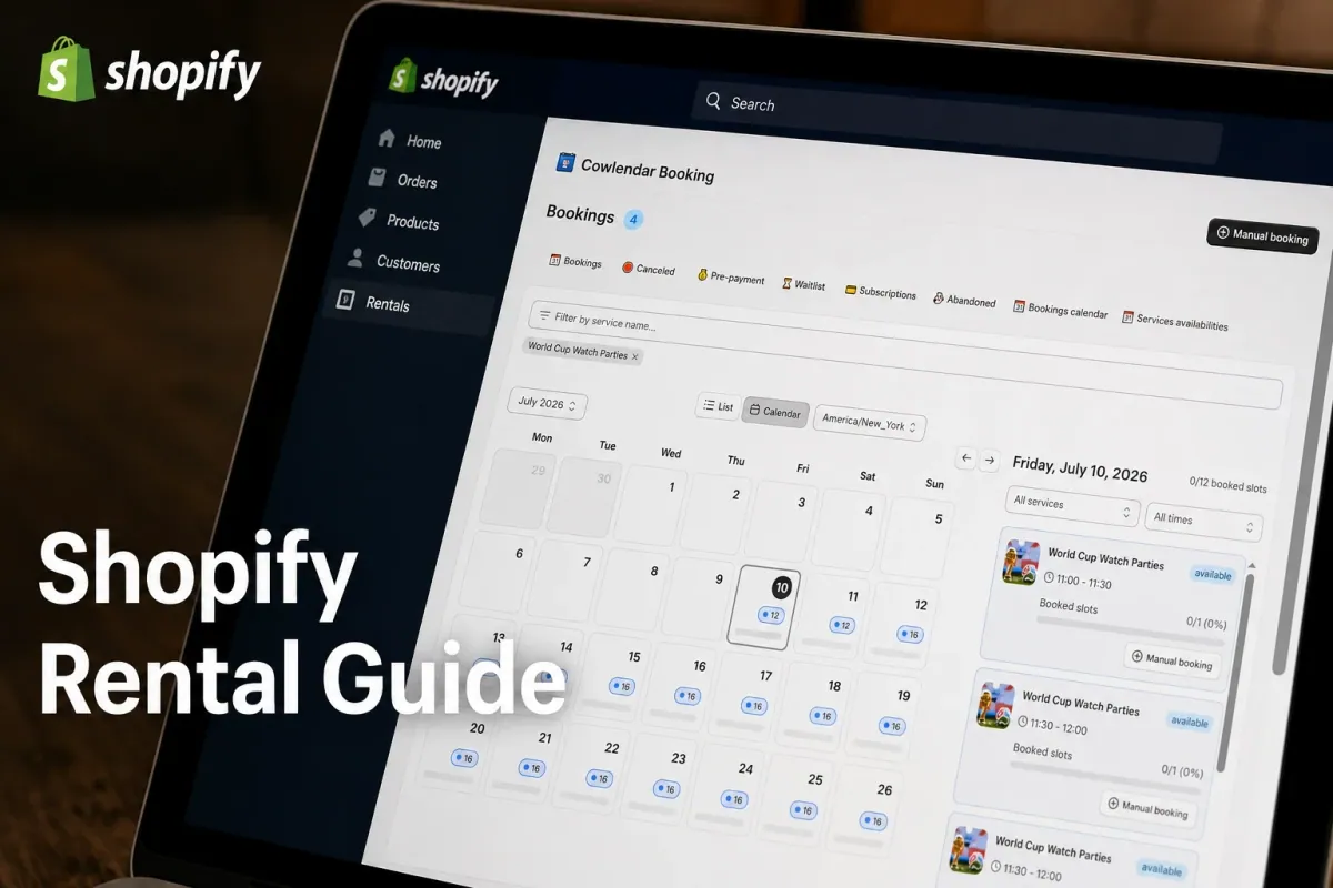 Editorial image for Best Shopify Rental and Scheduling Platforms: Reviews and Pricing for 2026