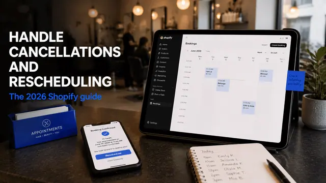 Editorial image for How to Handle Cancellations and Rescheduling on Shopify
