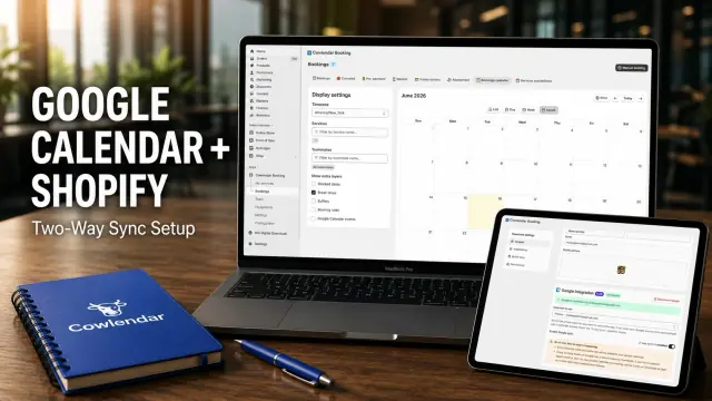 Editorial image for How to Sync Google Calendar with Your Shopify Booking System