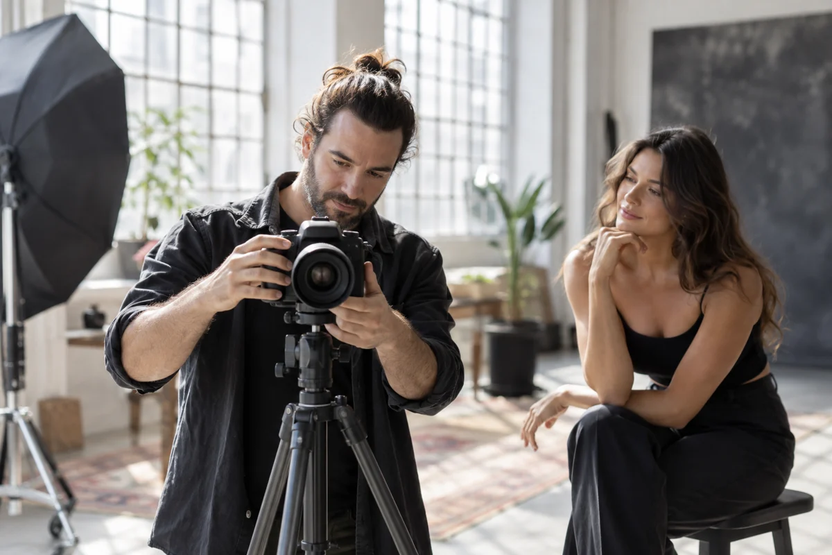 Photography booking experience