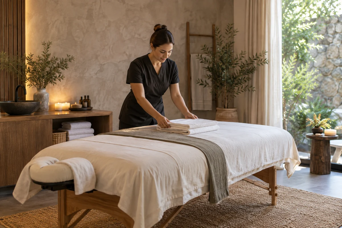 Spa & wellness booking experience